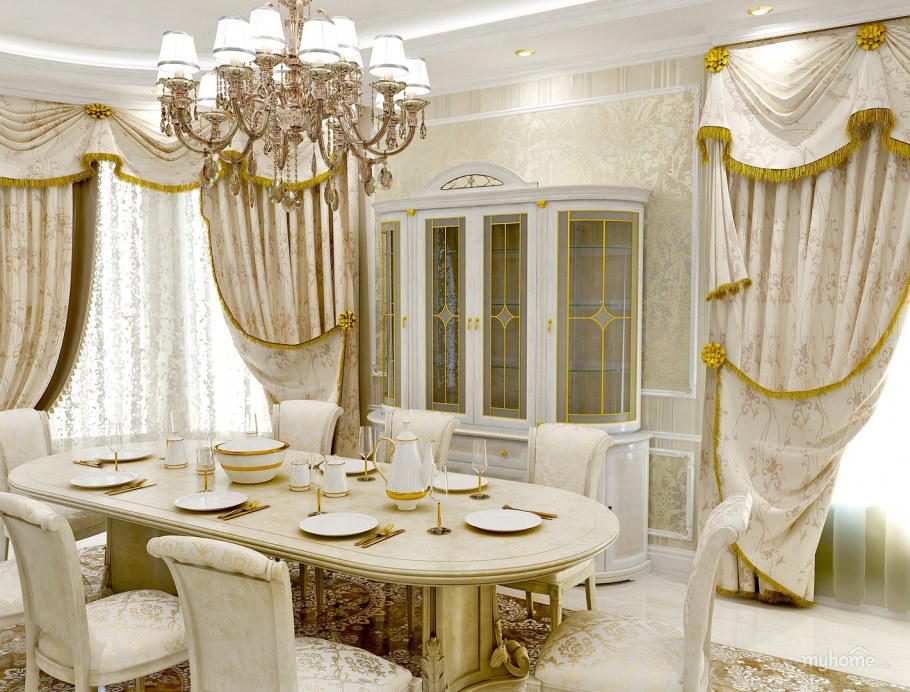 Кухня в стиле сталинский Ампир