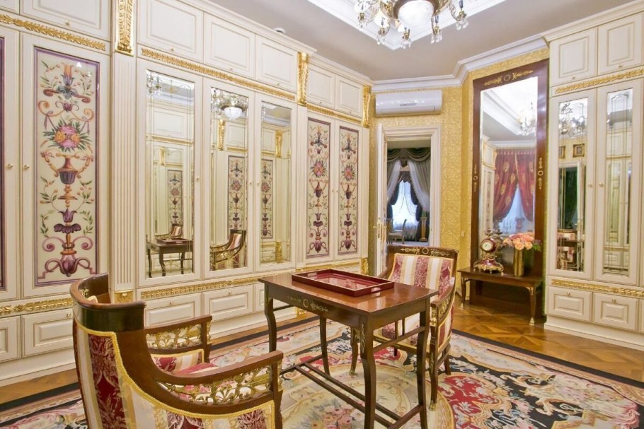 Фрески в интерьере стиль Ампир