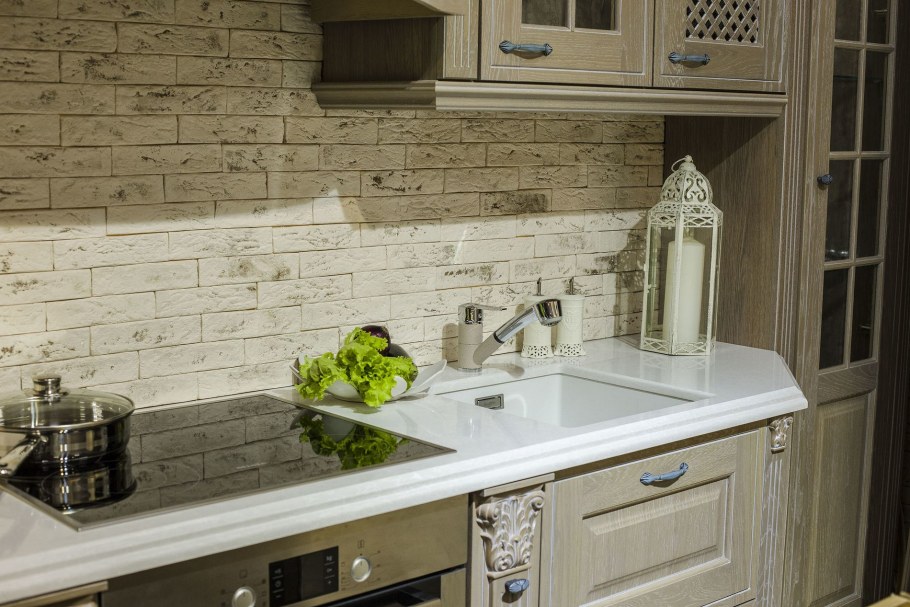 Фартук для кухни камень Таурус