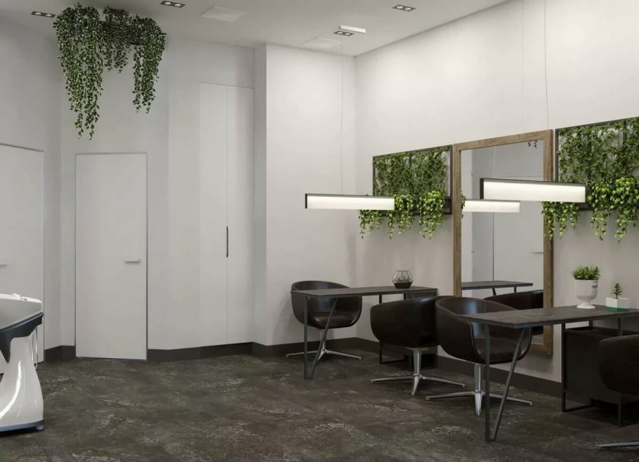 Салон красоты в минималистическом стиле