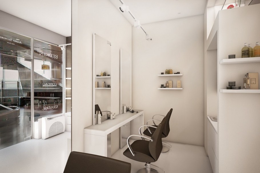 Парикмахерская в стиле Минимализм