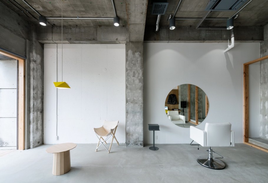 Парикмахерская в скандинавском стиле