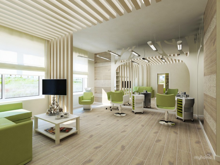 Креативная мебель для салона красоты