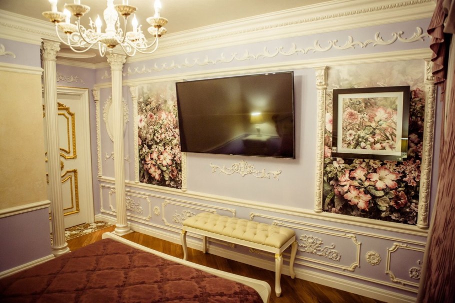 Полиуретановые молдинги в интерьере