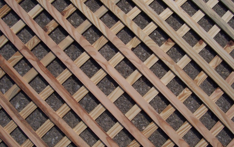 Решётка(пергола,шпалера) деревянная 138*109