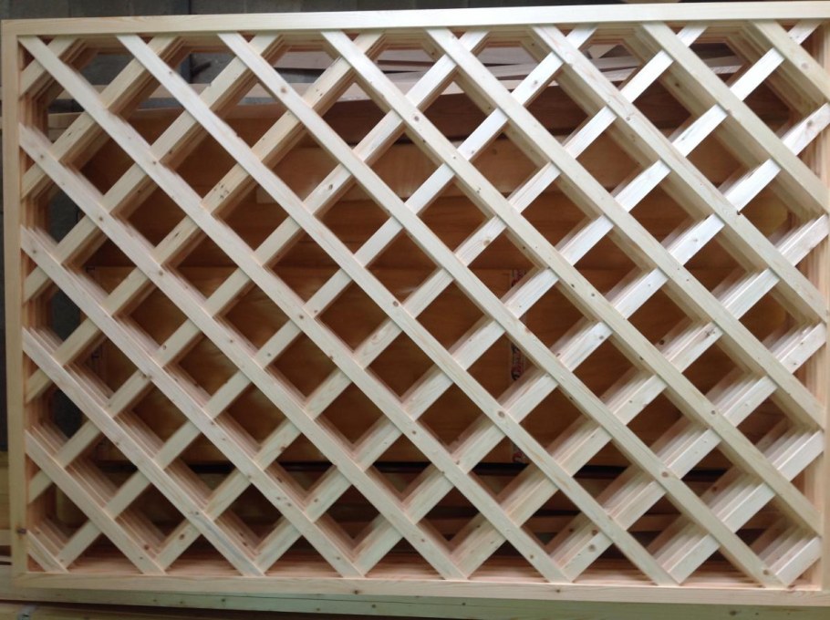 Решётка(пергола,шпалера) деревянная 138*109