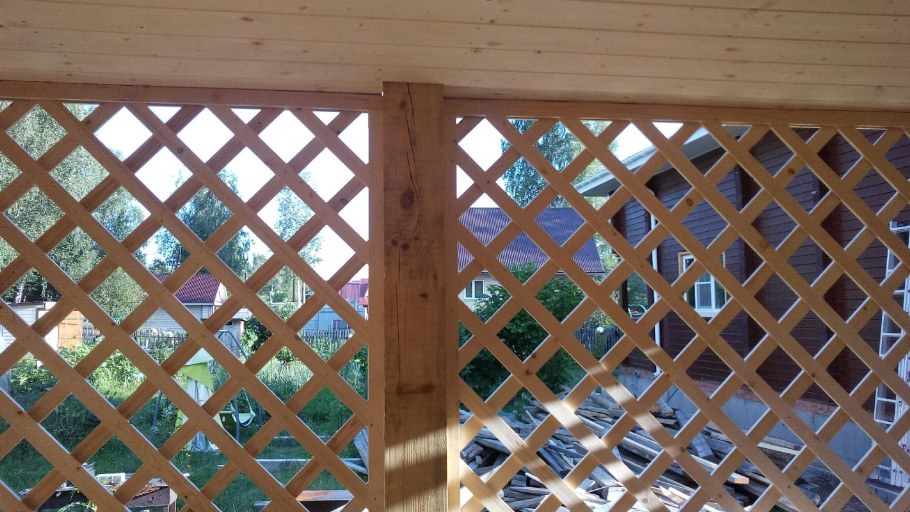 Японские деревянные решётки Кумико