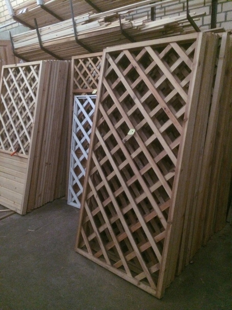 Решетка на веранду