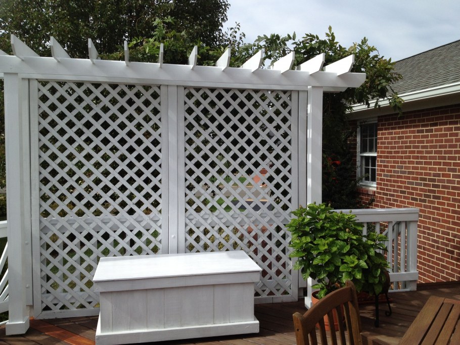 Решетка деревянная большая 680*300 рв2