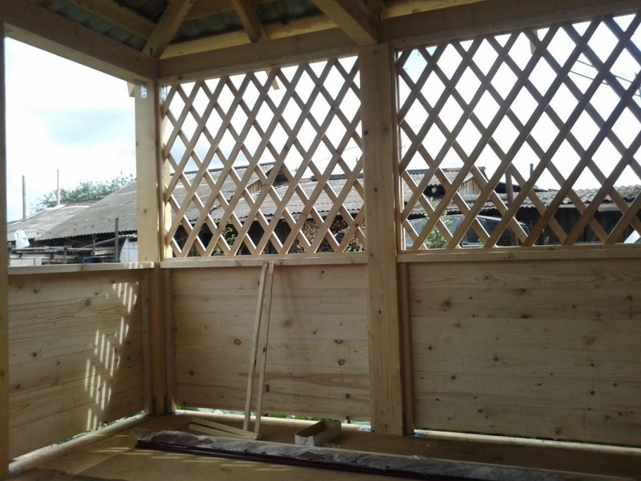 Пергола решетка 100*100