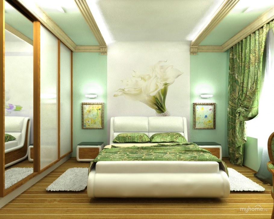 Спальня эко-стиль