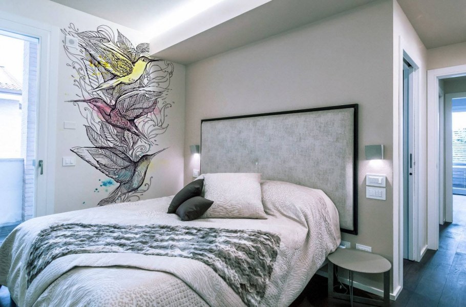 Фотообои в мужскую спальню