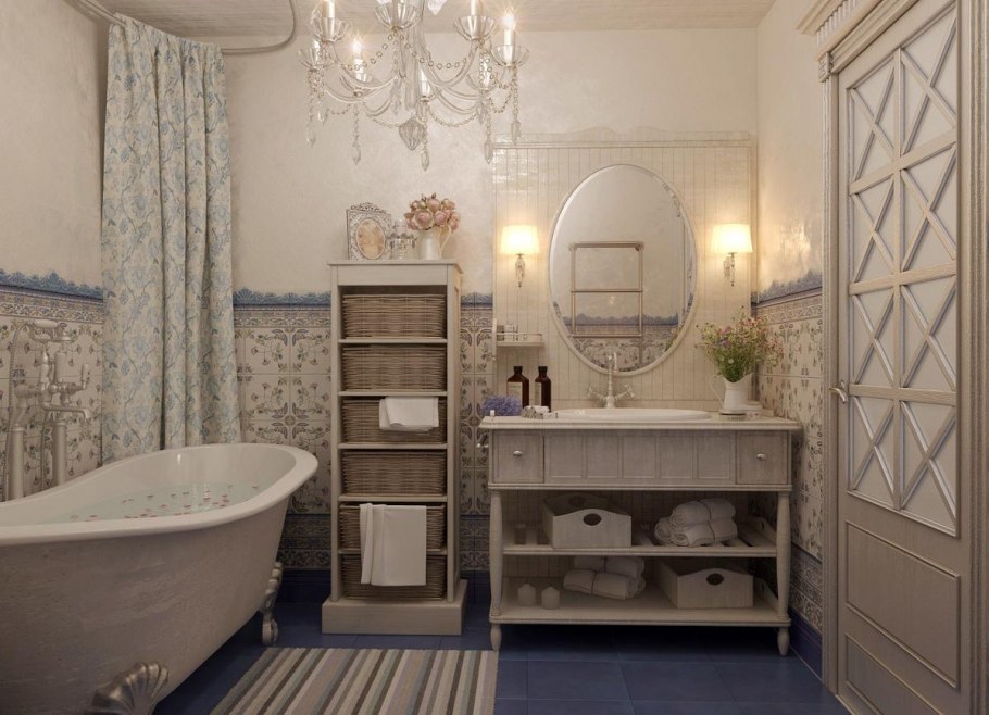 Дача в стиле Скандинавский шебби Шик