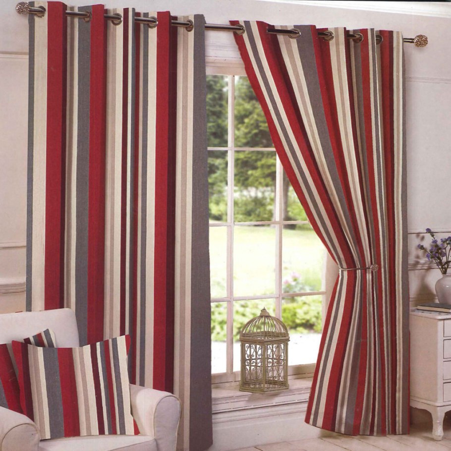 Портьеры двухцветные