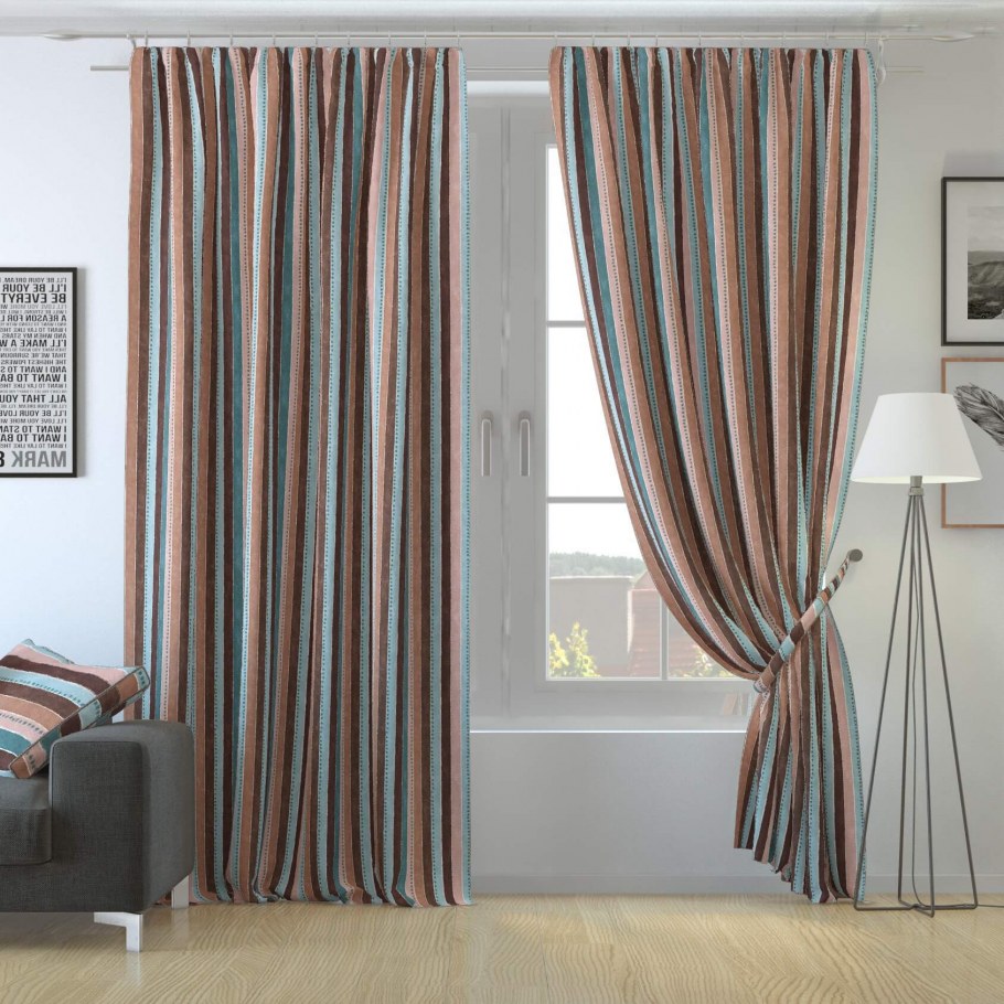 Полосатые шторы