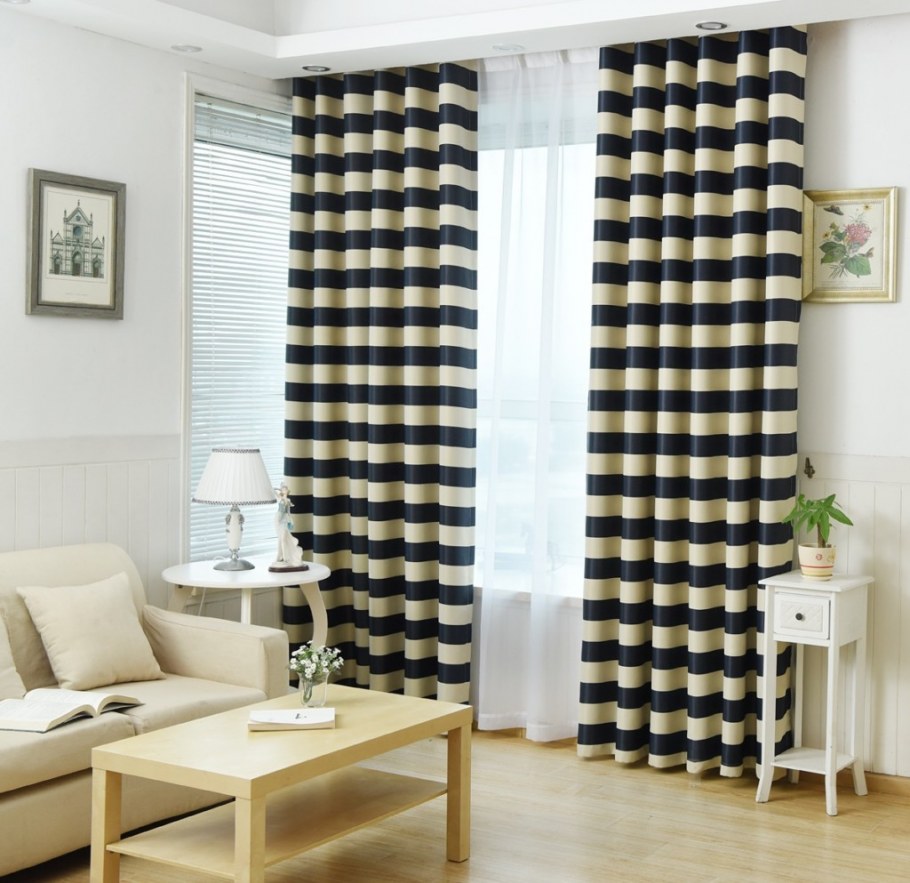 Комплект штор Латур, бело-серый