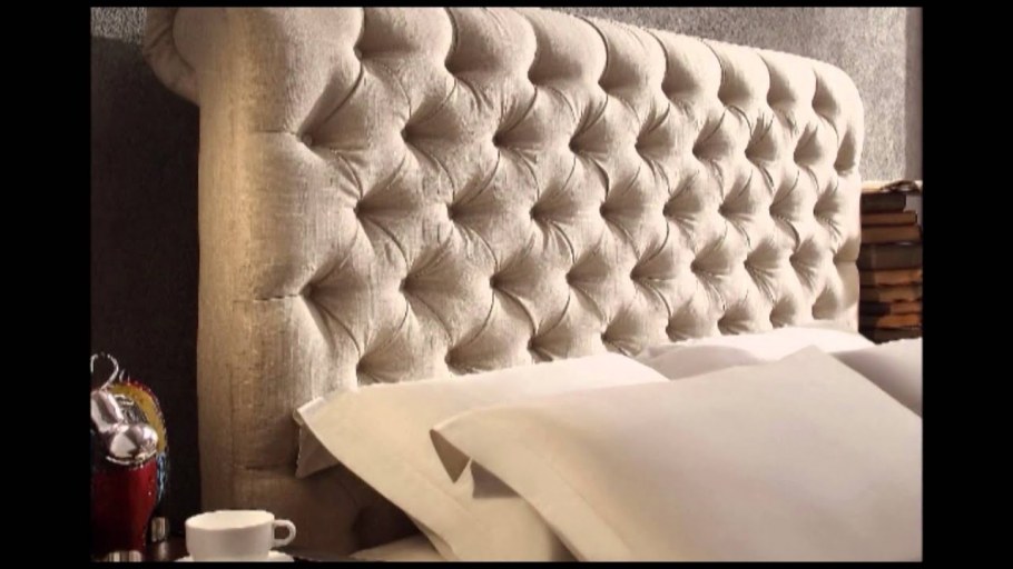 Кровать с каретной стяжкой