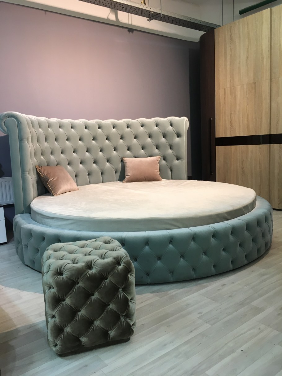 Кровать круглая для спальни Аскона