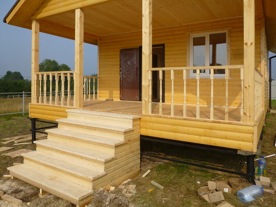 Лестница на террасу