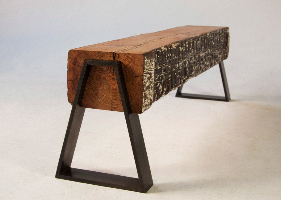 Оригинальные столы из металла