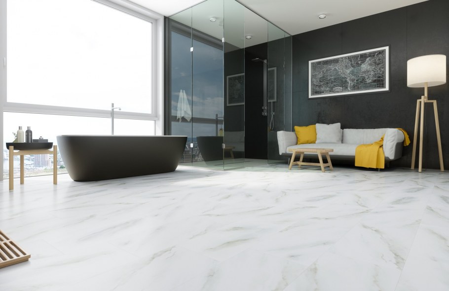 Плитка ПВХ quick-Step итальянский мрамор Ambient Glue amgp40136