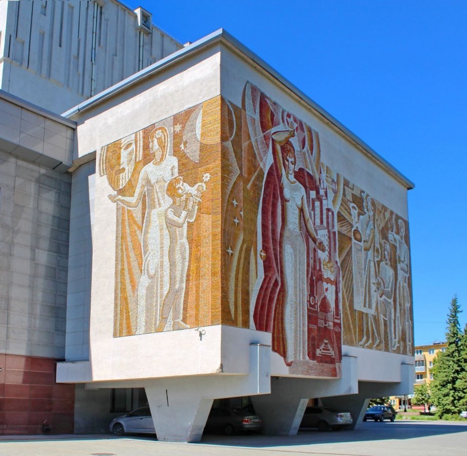 Монументальное искусство сграффито