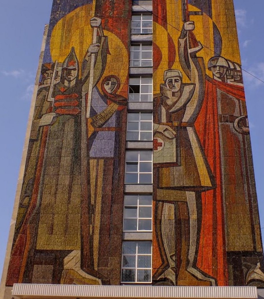 Советский монументализм архитектура в Москве