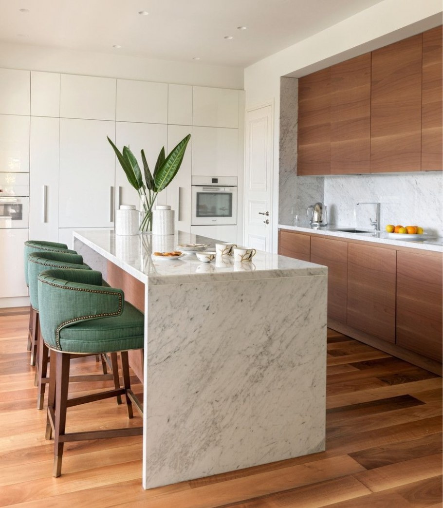 Барная стойка из кварцевого агломерата