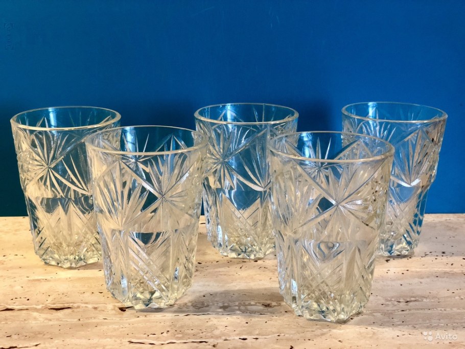 Фужеры хрустальные леди Даймонд