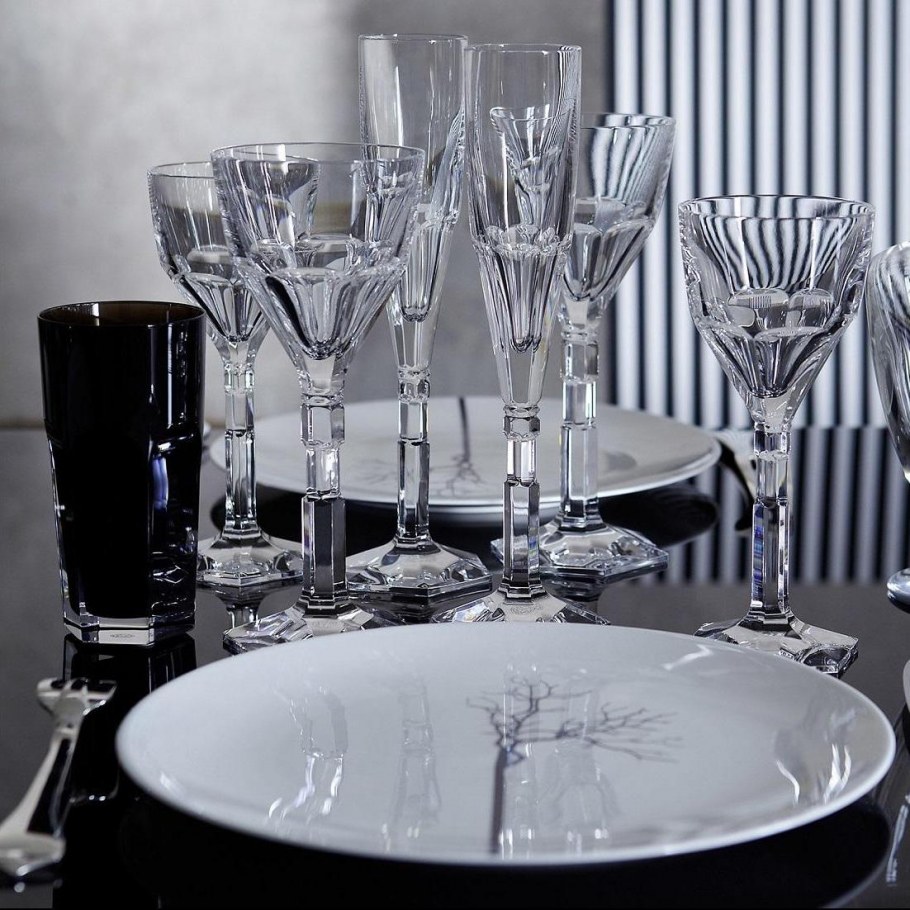 Посуда из горного хрусталя