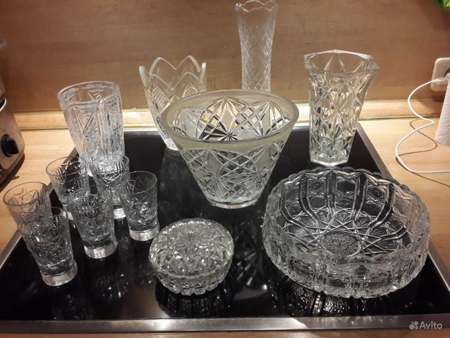 Хрустальная посуда стакан