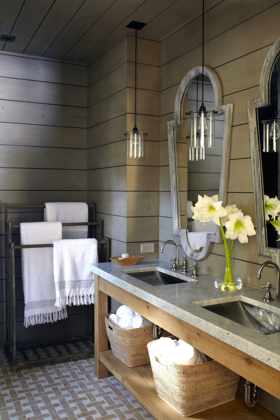 Туалетная комната в стиле Шале