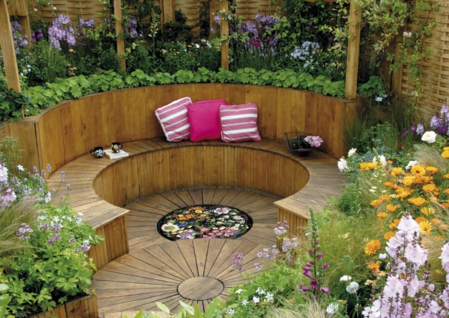 Красивые уголки на даче