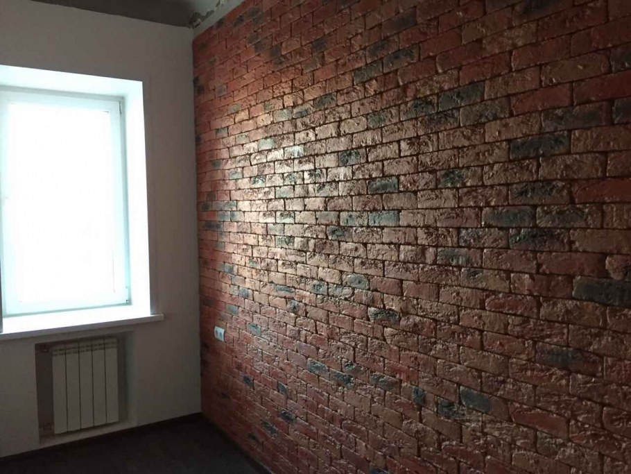 Кирпич покрытый лаком