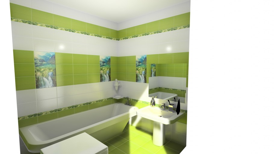 Муза керамика Waterfall Mountains