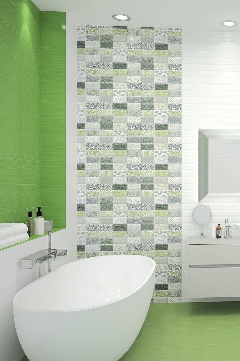 Плитка Жардин Уралкерамика