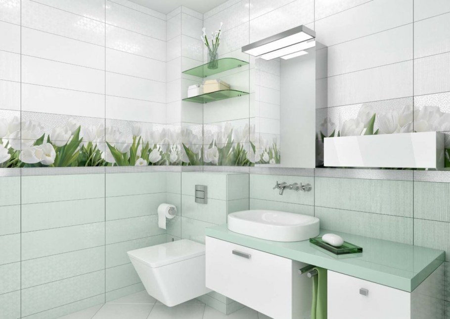 Декор кер. Элара Верде Триумф - 40,5х20,1 (Azori)