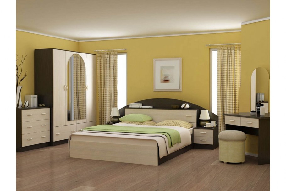 Интерьер-центр спальный гарнитур Александра