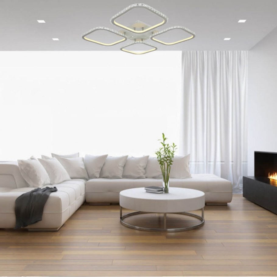 Потолок серо белый