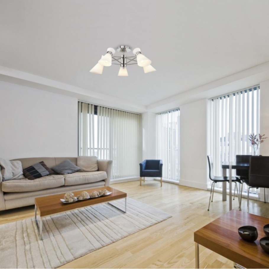 Натяжной потолок одноуровневый