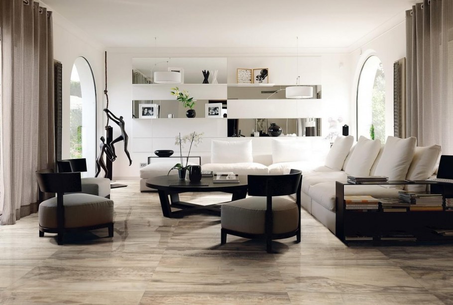 Керамогранит Emil Ceramica Petrified Tree Core Grey Panther Lapp 938d8p