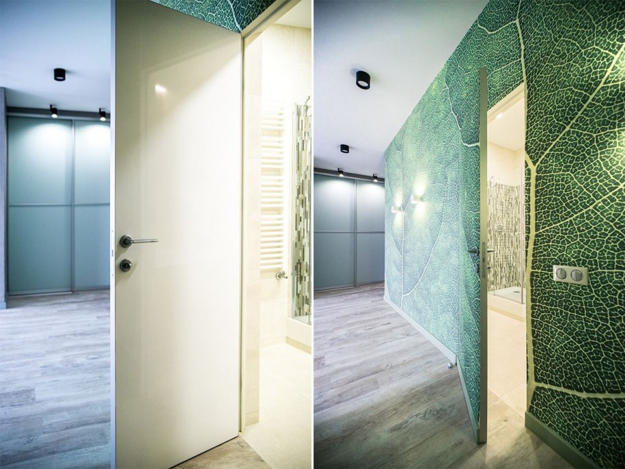 Дверь невидимка в ванную комнату