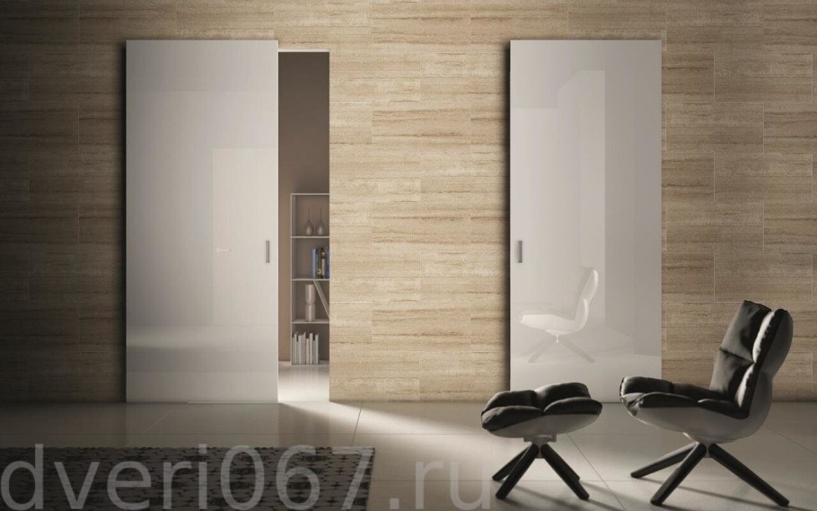 Дверь скрытого монтажа Invisible