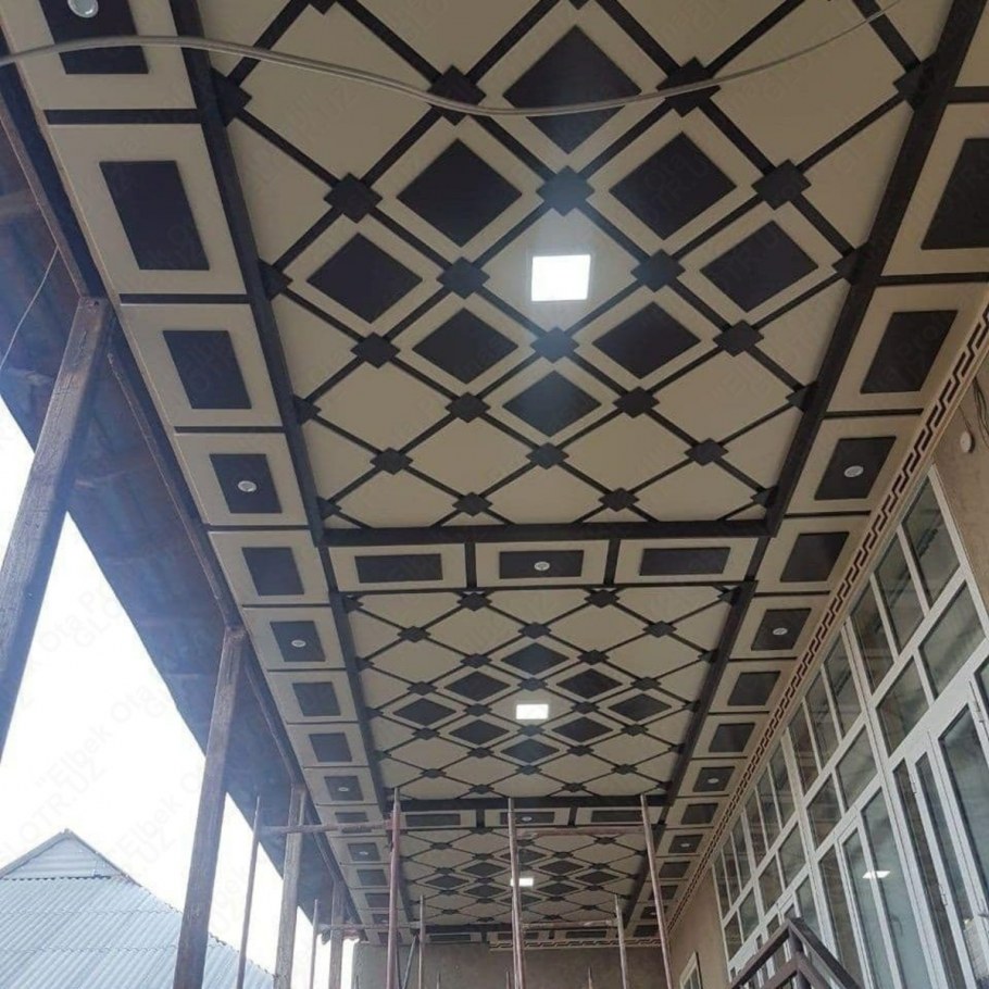 Тунукафон потолок фасон в Узбекистане