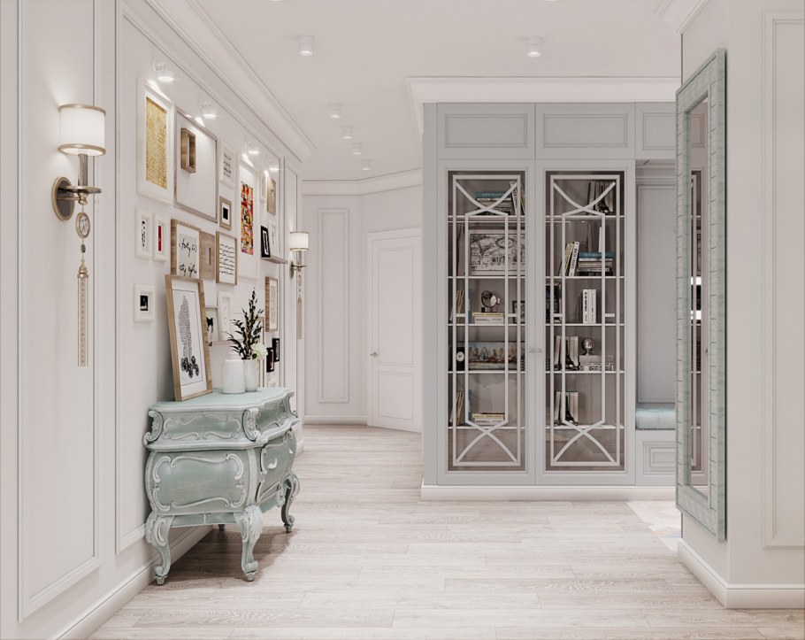 Шкаф в неоклассическом стиле