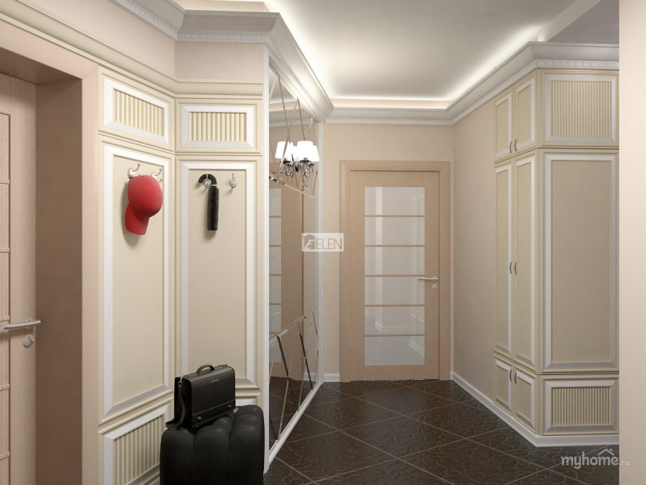 Плинтус в прихожей