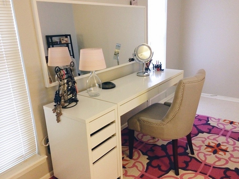 Письменный стол Алекс икеа в интерьере