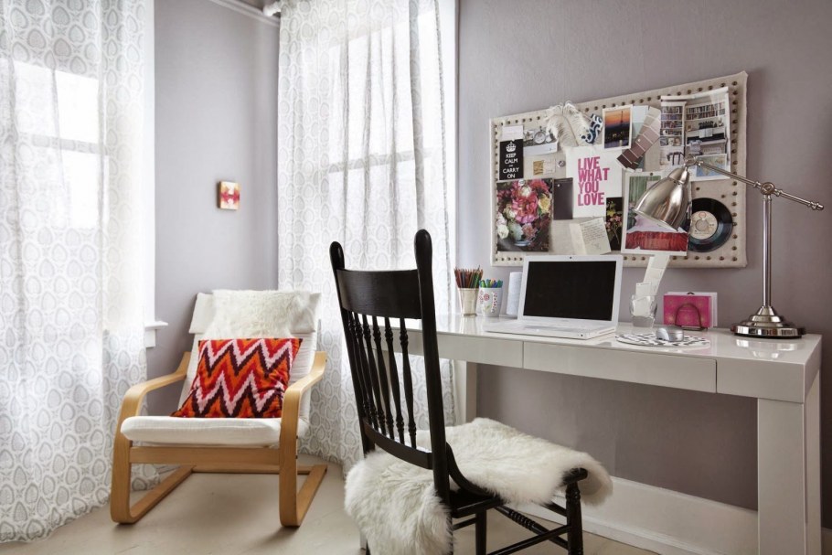 Påhl Поль письменный стол, белый128x58 см