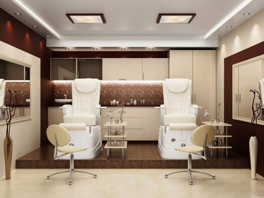 Рабочее место мастера педикюра