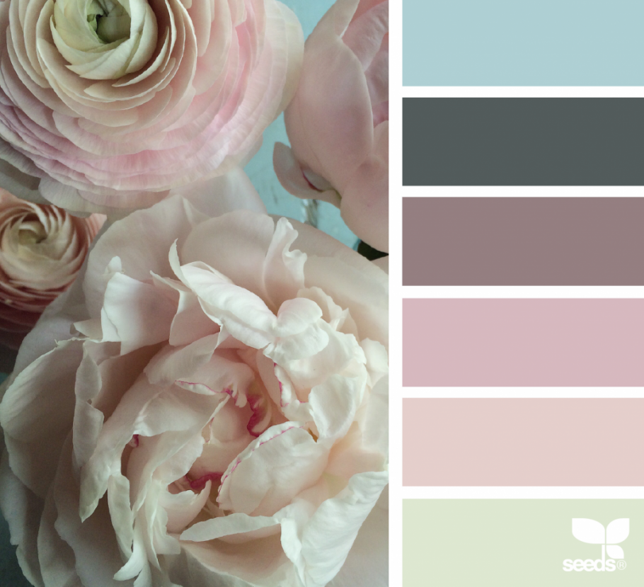 Пыльная роза палитра